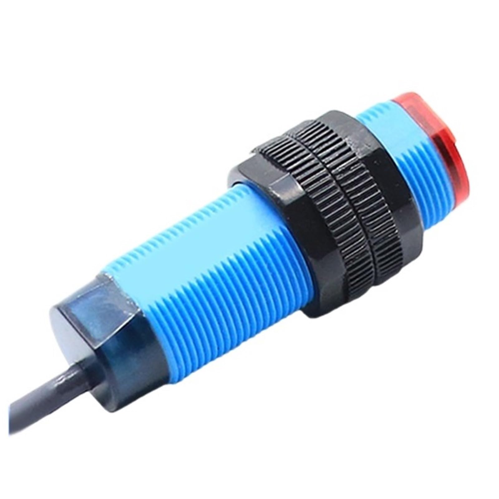 Fotocélula de detección de vidrio transparente M18, Sensor fotoeléctrico de retroalimentación difusa, interruptor de proximidad, Detector de movimiento
