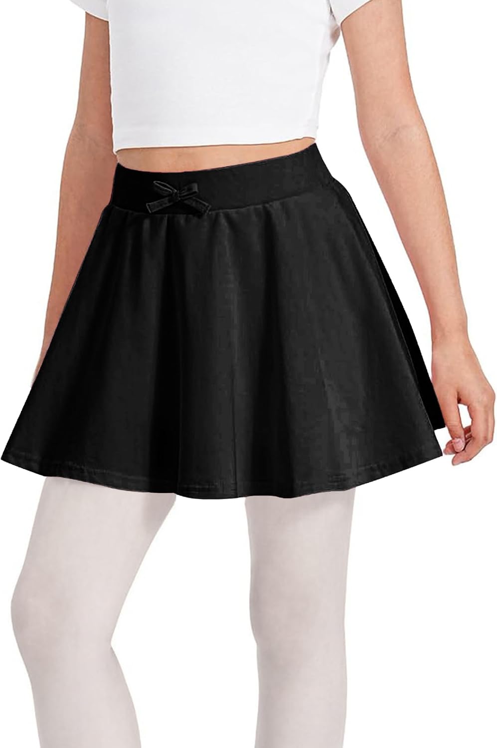 Jugaoge Kids Girls Tennis Skirts High Waist Golf Athletic Pleated Skirts A-Line School Skater Skirt
