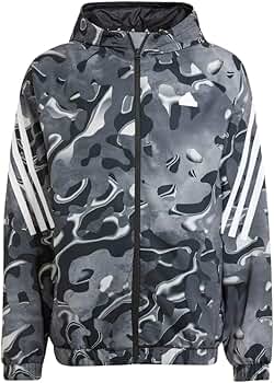 ジャケット・アウター future archive camo zip hoody adidas Men's Future Icon All Over Printed Full-Zip Hoodie