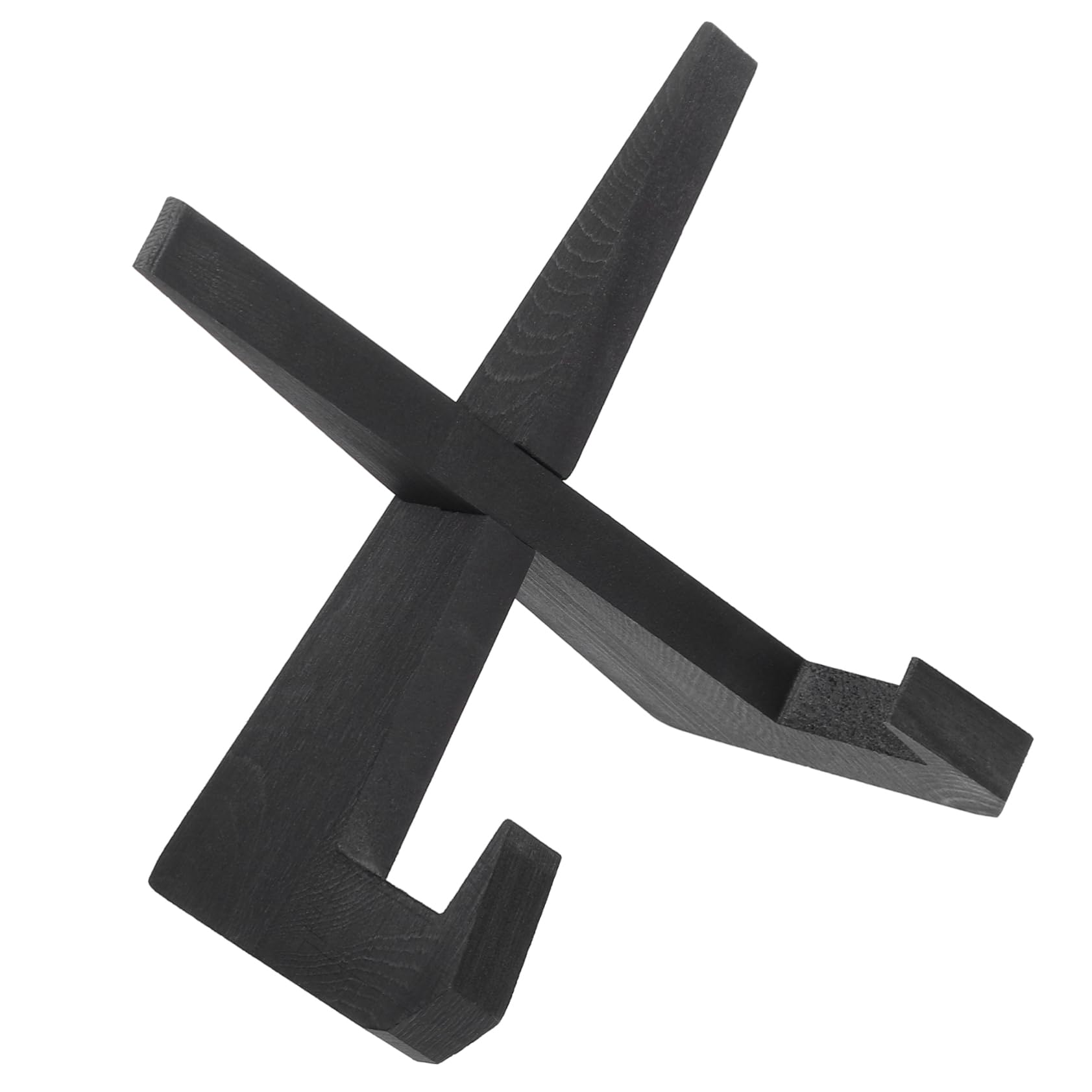 PRETYZOOM Cookbook Stand Wooden Recipe Holder Reading Stand for Kitchen Counter Solid Display Rack for Books Tablets and Records Viewing Angle Reduces Neck Strain