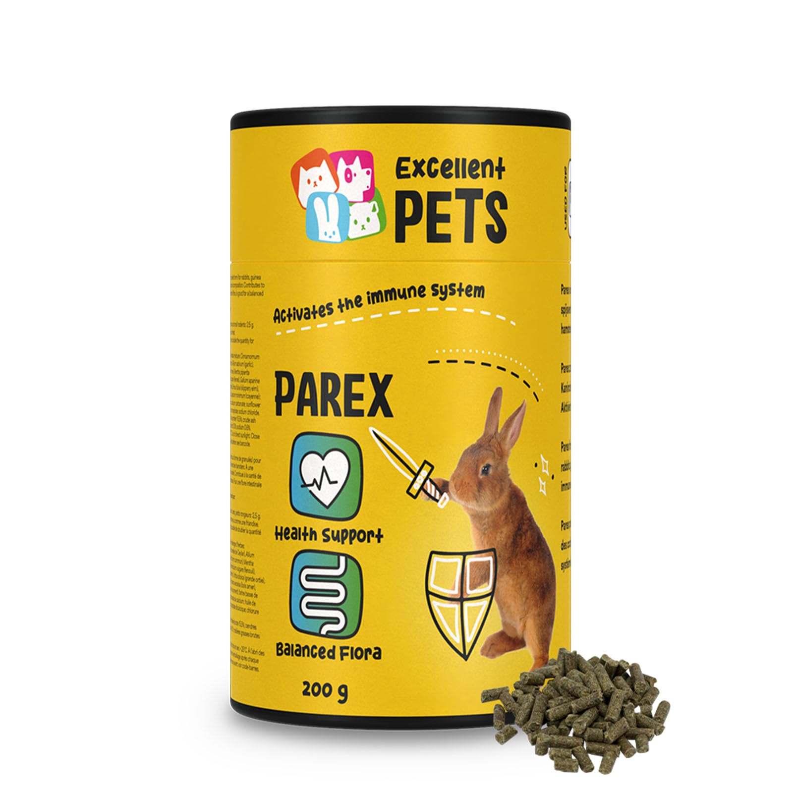 Nourriture pour lapin Parex EXCELLENT contre l'usure des dents