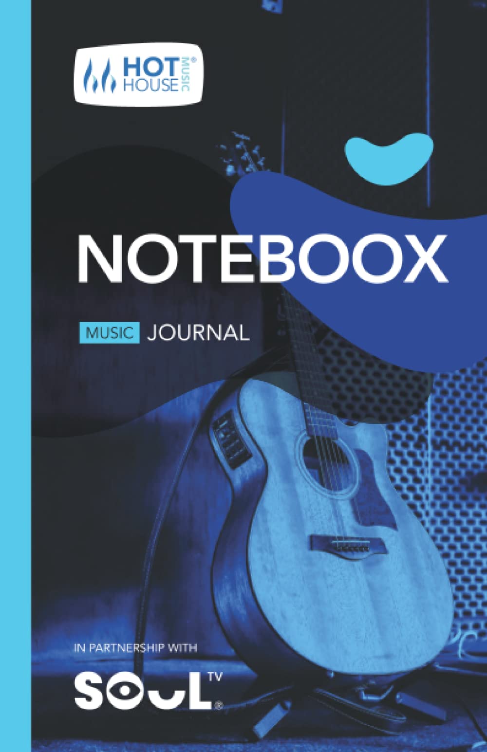 Guitar: Noteboox: Music Journal – Blue