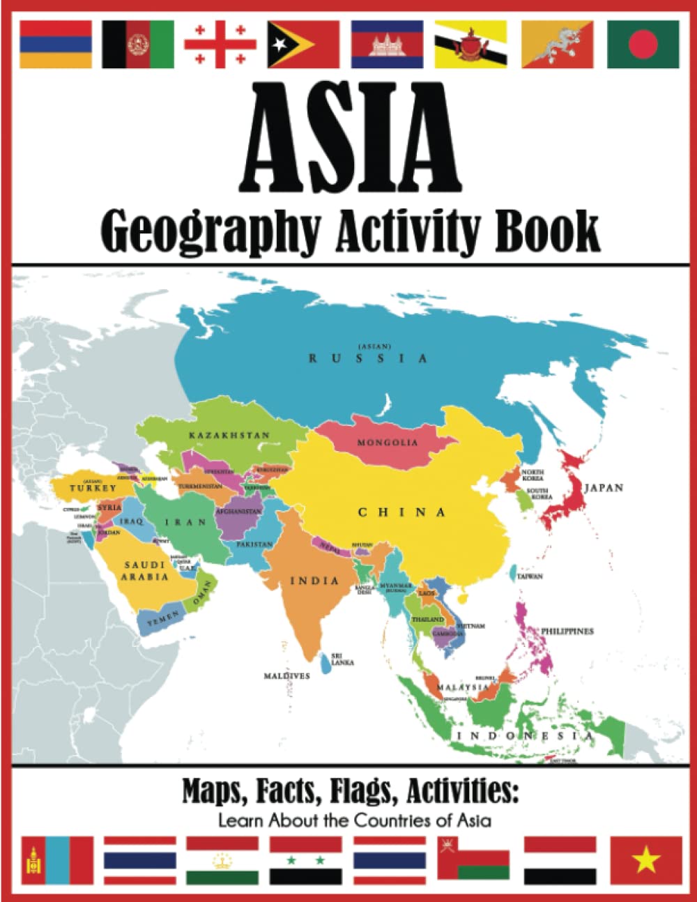 Asia Geography Activity Book