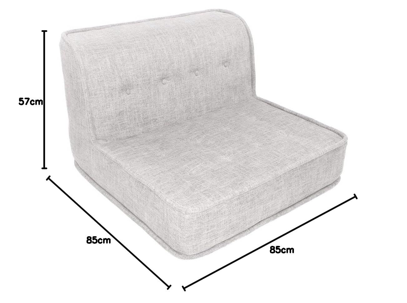 Amazon.co.jp: Yogibo Modju Top ヨギボー モジュ トップ ホワイト