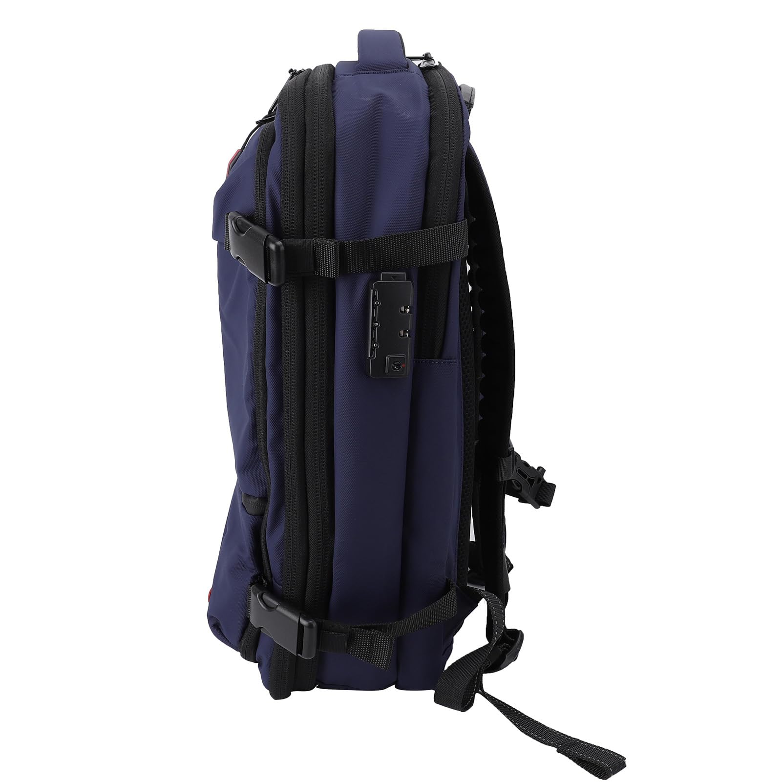 Brrnoo Zaino da Viaggio con Compressione Sottovuoto con Pompa Elettrica, Zaino da Trasporto Espandibile con Lucchetto TSA, per Laptop Impermeabile da 25 L a 60 L, Adatto per