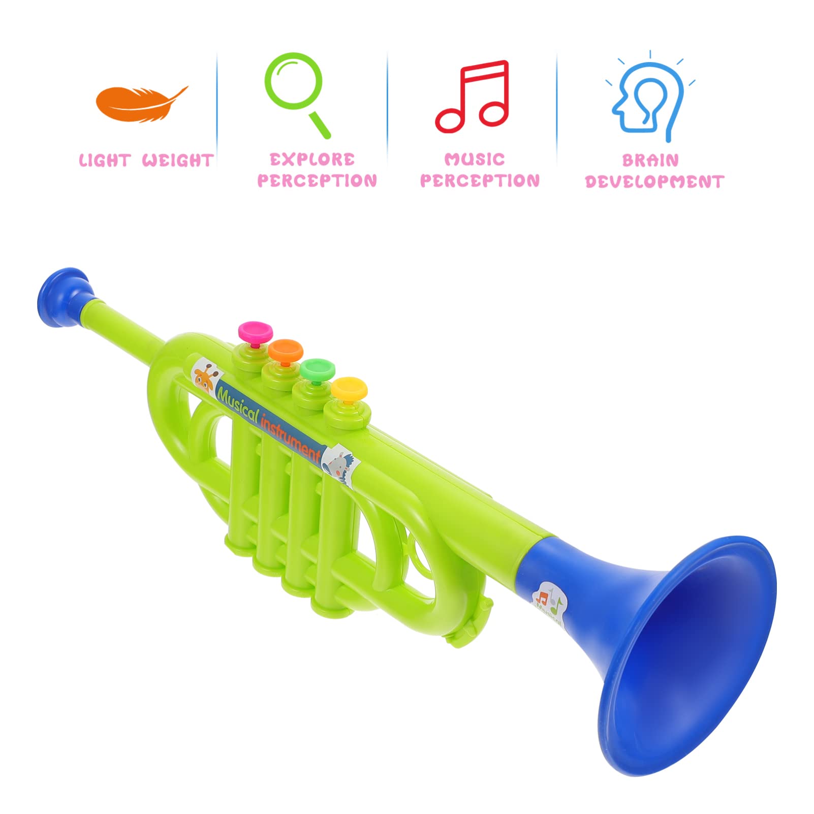 Trompette 4 Notes 41.5 Cm | Musiques, Sons & Images | Jouéclub