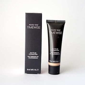 Mary Kay Ivory W130 TimeWise Matte 3D Foundation Mattifying 3D Foundation for Mixed/Oily Skin 30 ml