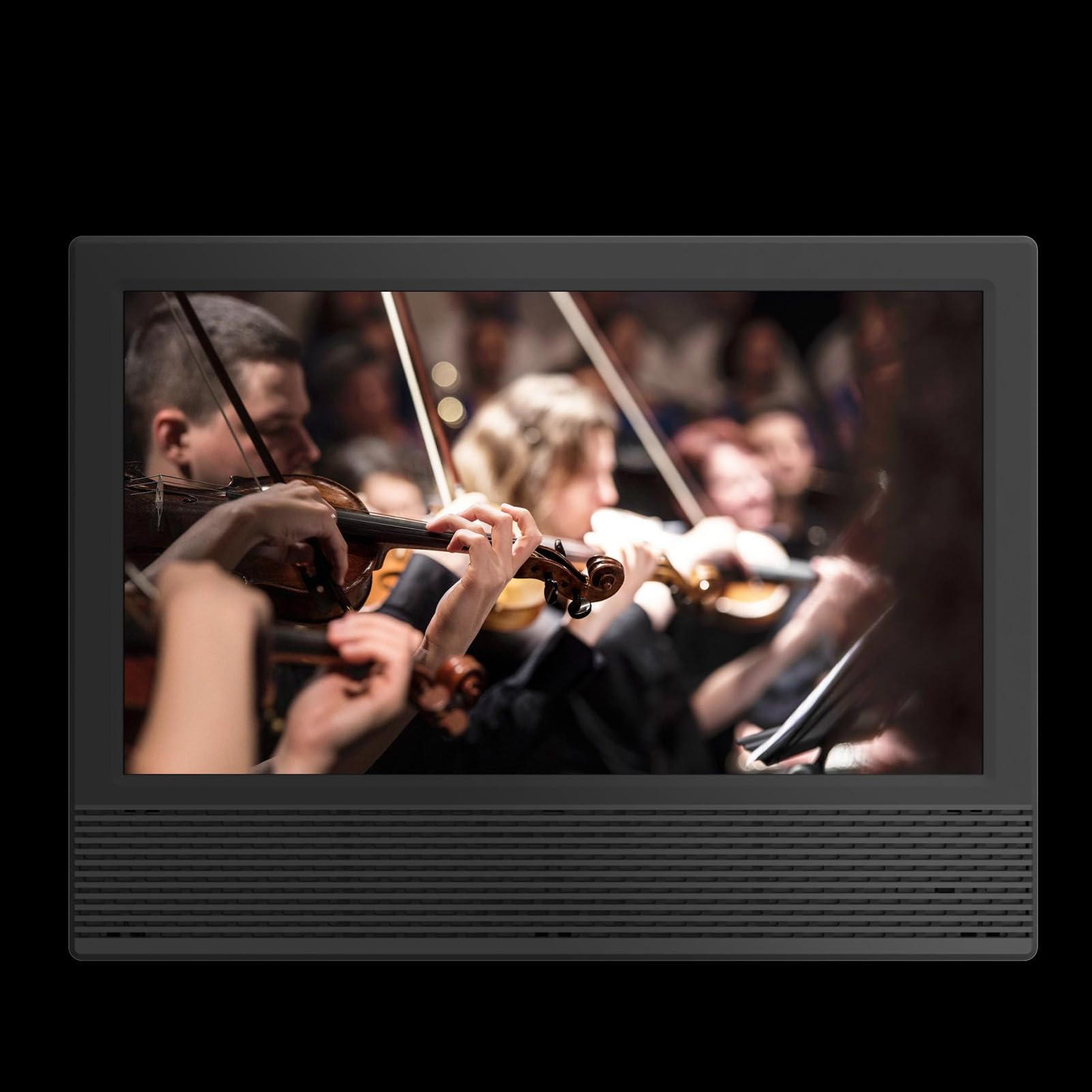 TV Portable 14 Pouces, TV Numérique 1366 X 768P avec Batterie Rechargeable 8800 MAh, Prise en Charge Dab, USB, HDMI, Carte TF, Télévision pour Camping, Cuisine, Camping-Car