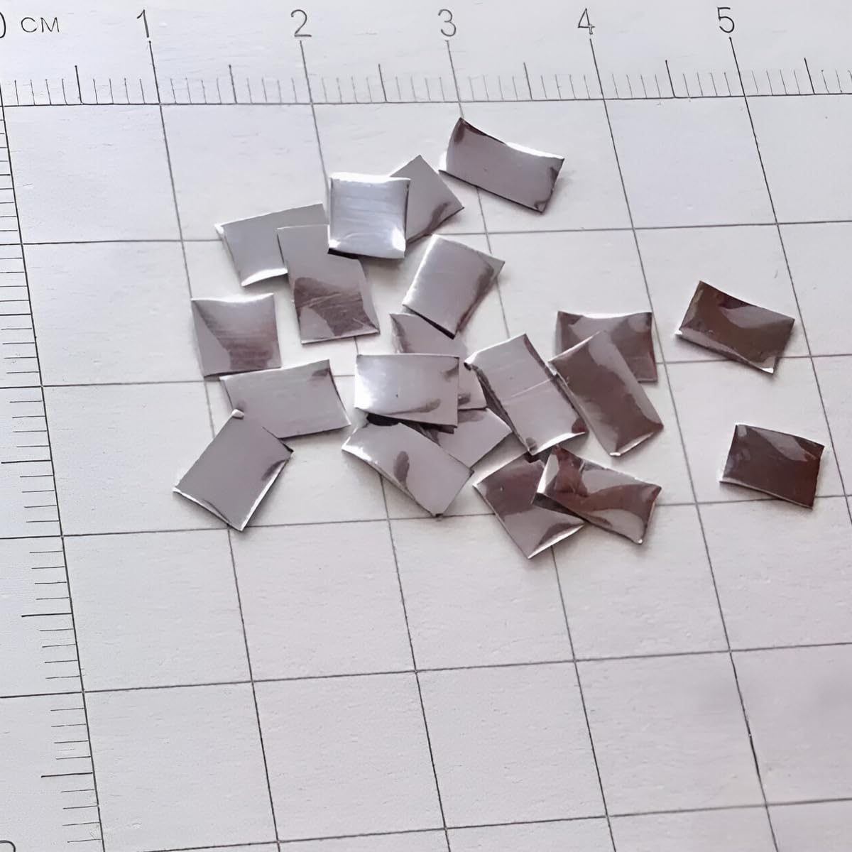 Lámina de platino de 0,1 gramos (99,95% de pureza) for investigación de laboratorio, recolección de muestras y uso recreativo (1 unidad)