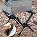 CHICIRIS Foldable Cooler Stand, Camping Cooler Stand Strong Load Bearing Stable Portable Aluminum Alloy for Outdoor Use (Black)