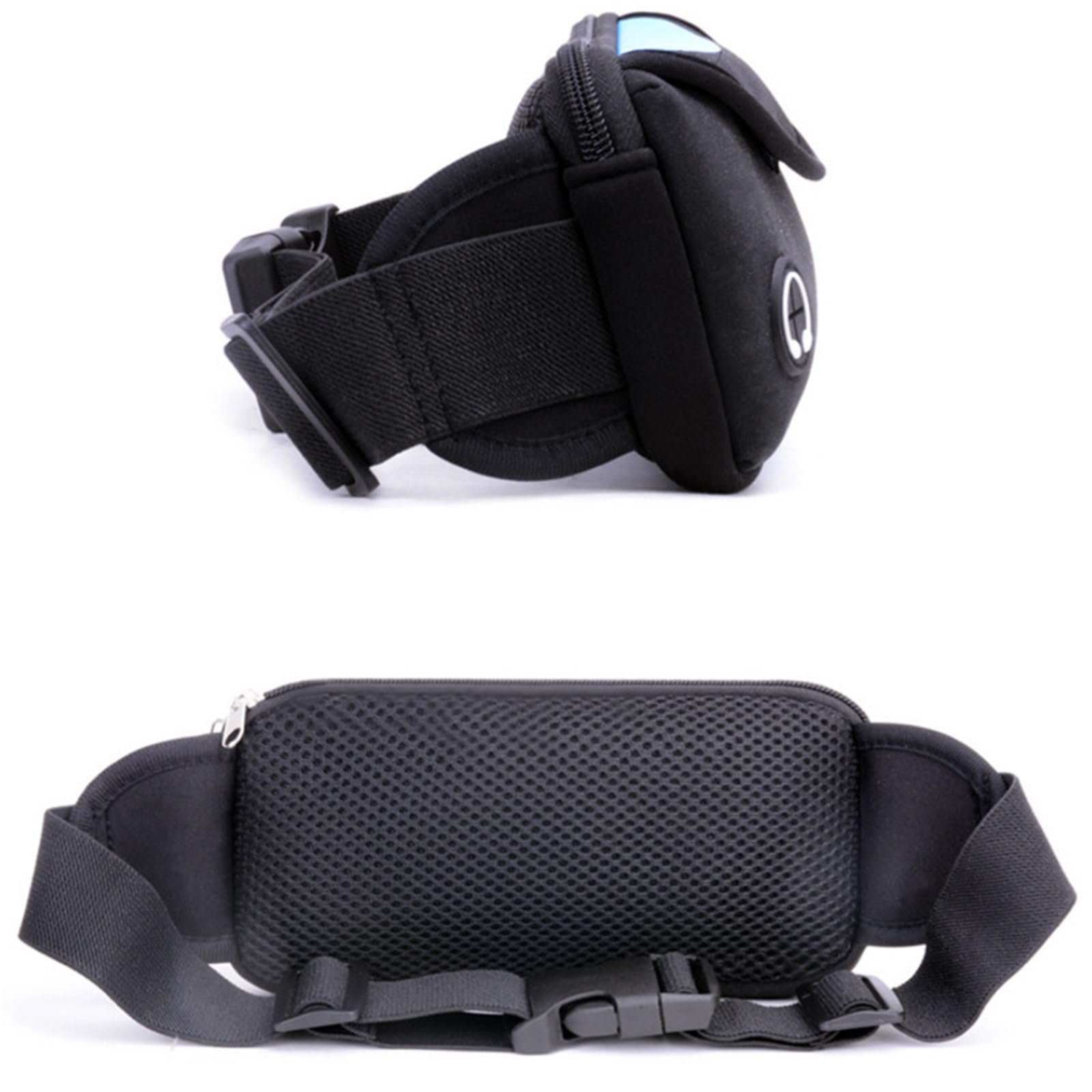 Sac de Taille étanche Unisexe, Sac de Taille de Course, Sac de Support de téléphone Portable, Sac de Fitness, Sac de Ceinture de Course pour Homme(Purple)