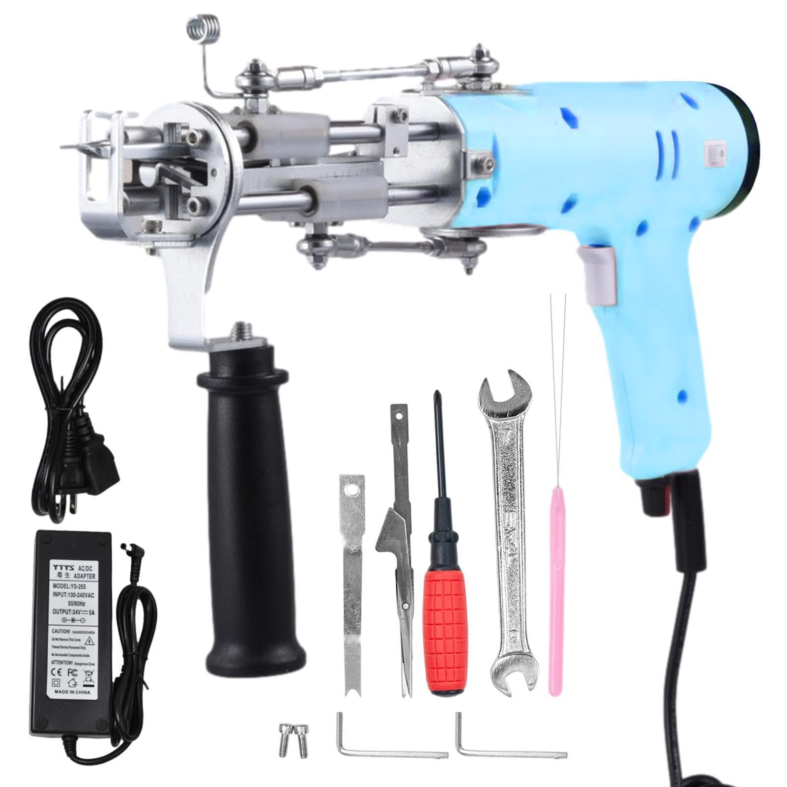 Máquina de tufting TuftCraft Kit para Hacer Alfombras con Mango Giratorio