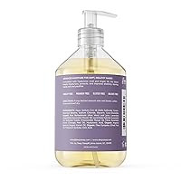 Vista 2 de Deep Steep Jabón Líquido para Manos, Lavanda y Manzanilla, 17.6 oz Limpiador Hidratante con Aceite de Oliva, Aloe Vera, Glicerina y Ácido