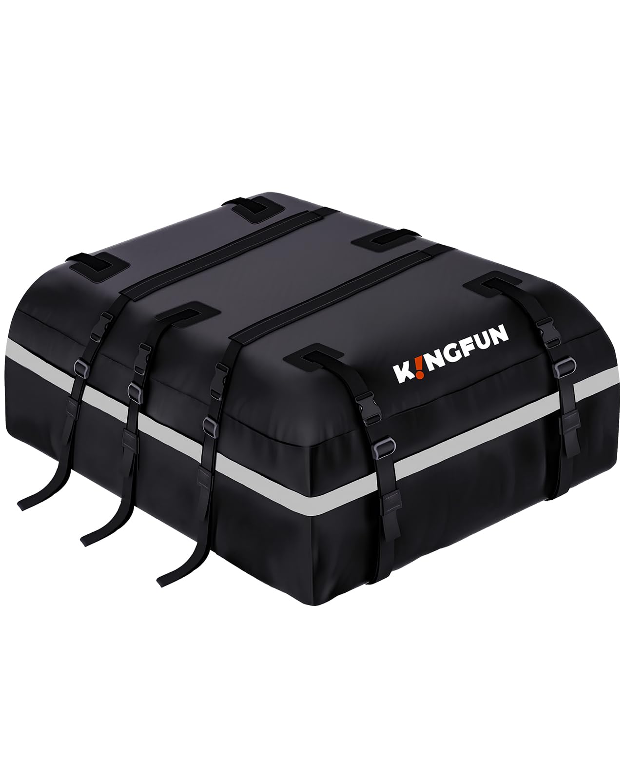 Kingfun Rooftop Cargo Carrier Bag 20 Cu Ft Waterproof Car Roof Bag