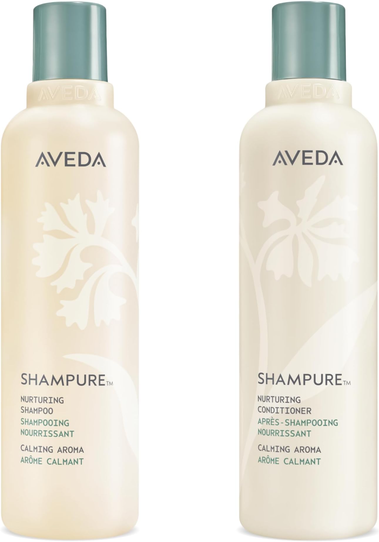 Shampure Nurturing Shampoo for Fine to Medium Hair | Gently Cleanses and Nourishes Hair | With Abyssinian Oil | Calming Aroma of Lavender & Ylang Ylang |96% Naturally Derived*