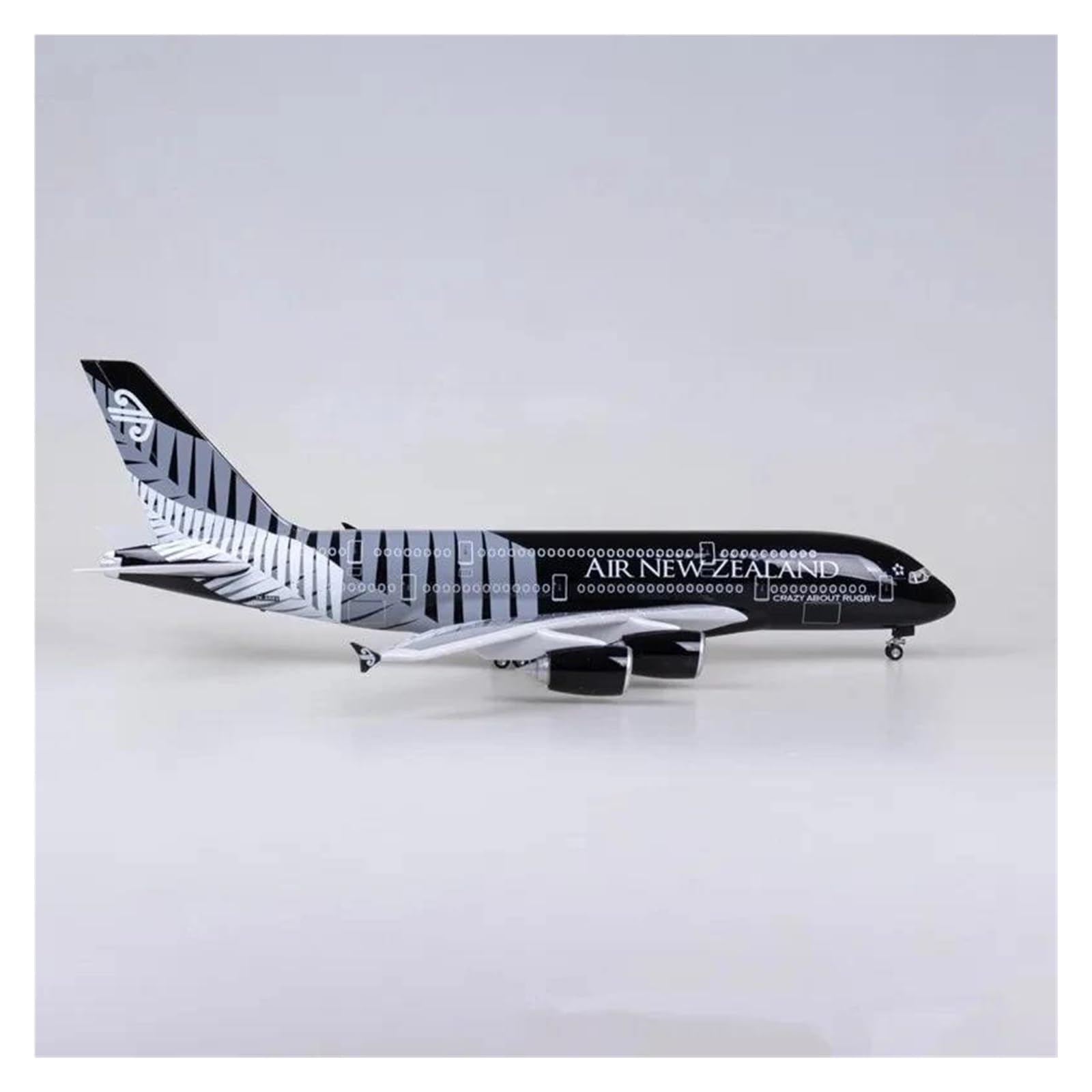ZXLIHS Aereo in Metallo pressofuso Scala 1:160 per A380 Nuova Zelanda Airbus Collezione di aeroplani Display Modello di Aeroplano Visualizzazione statica Aerei Modello di Aeroplano per Raccolta ed