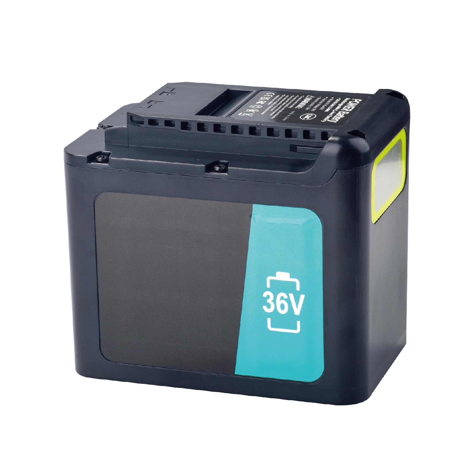 36V Ersatz für Kärcher Akku Geräte der für Kärcher Akkuplattform nutzen Unkrautentferner Rasenmäher Rasentrimmer Fasspumpe usw (36V 5Ah)