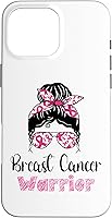 Vista 19 de iPhone 16 Breast Cancer Warrior Breast Cancer Awareness Case