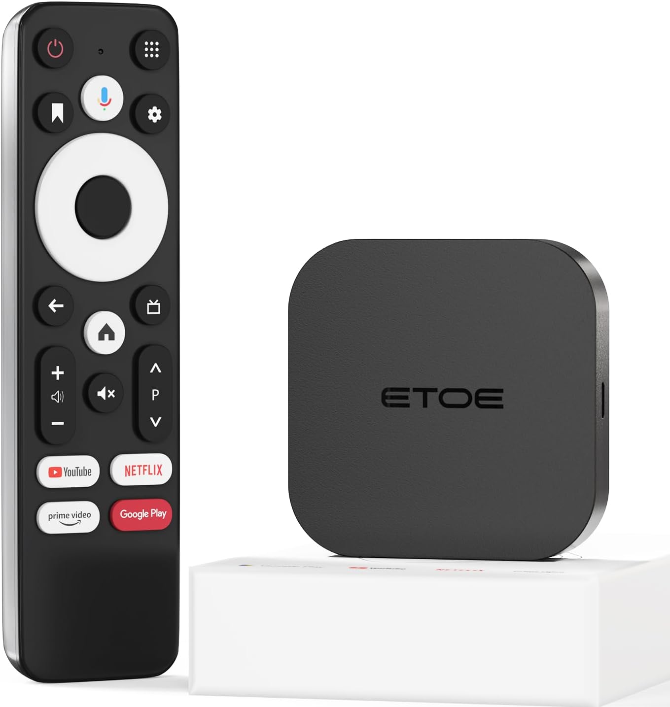 Amazon.co.jp ETOE 4K Android 11 TV 認定、ストリーミング メディア プレーヤー