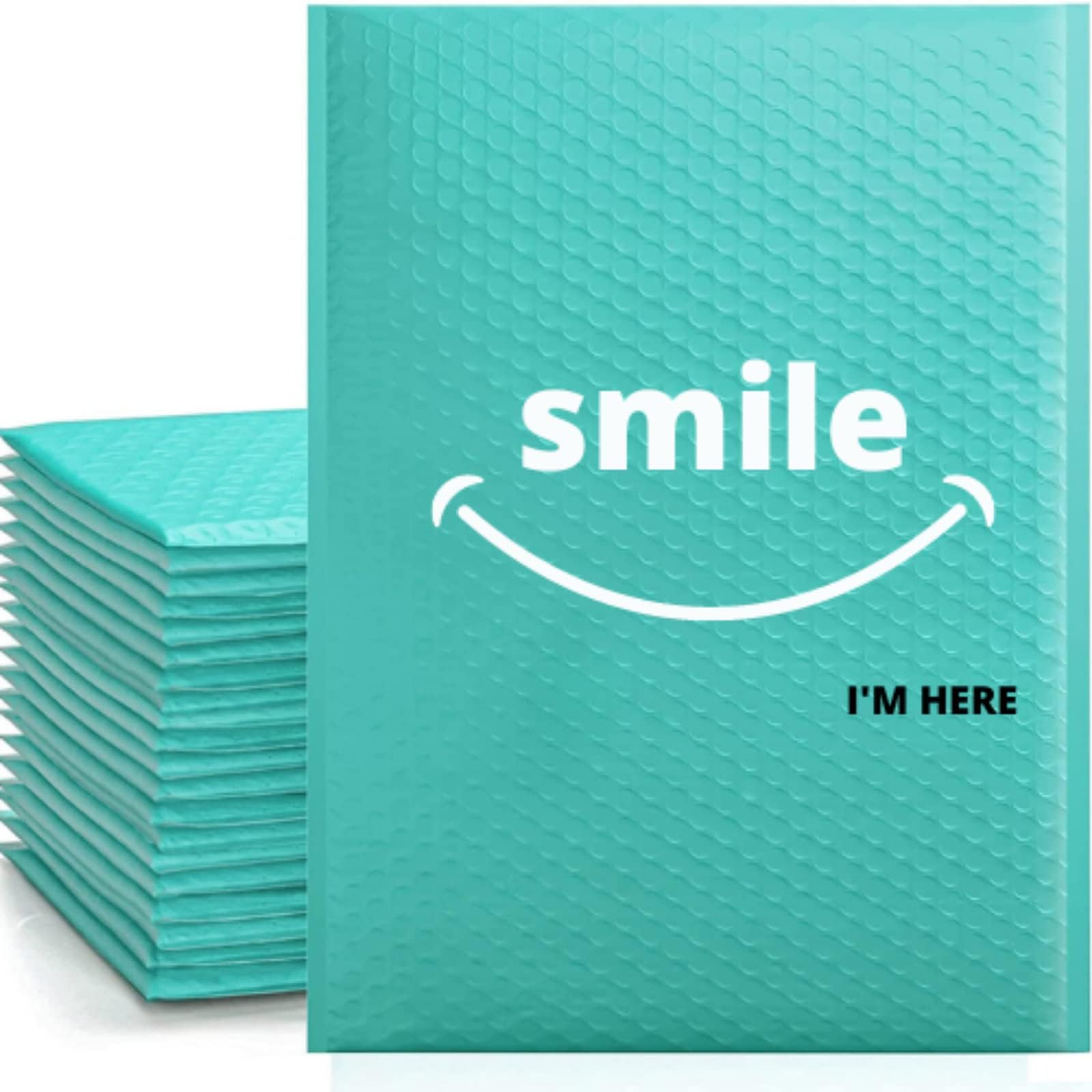 Supply Up Avenue Bubble Mailers 25 pack Cute Poly Padded Envelopes Large for Small