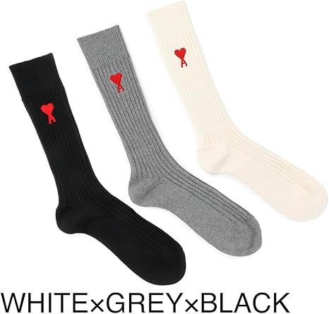 AMI Paris ブラック ソックス 40-46 3組セット AMI Paris ブラック ソックス 40-46 3組セット 楽天市場】ami