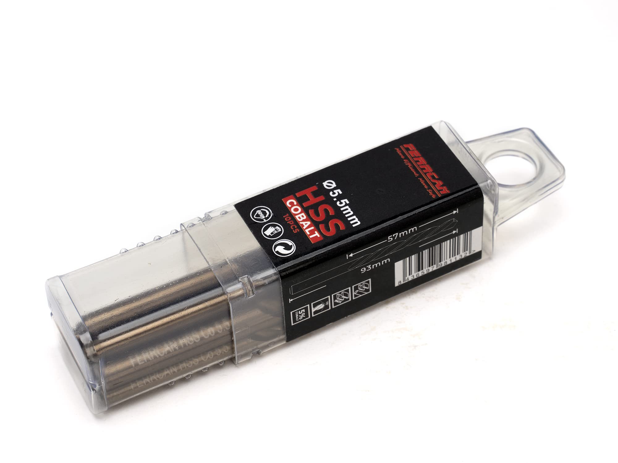 BJCTools. MILWAUKEE Metaalboor HSS-G THUNDERWEB DIN338 2,5X57MM 10x