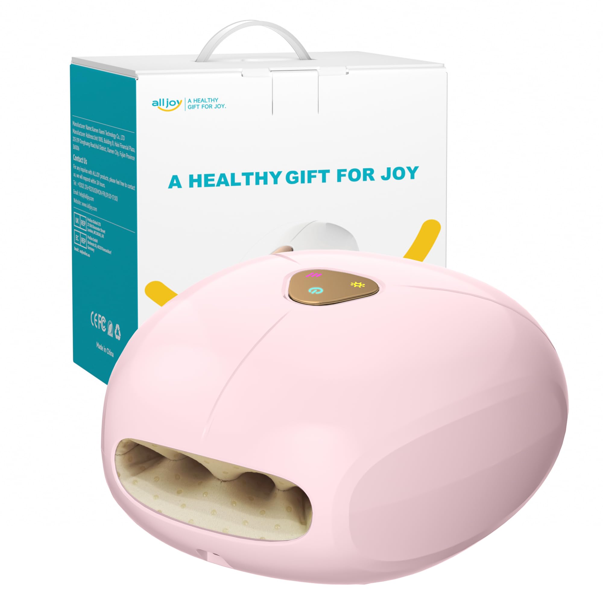 ハンドケア リラクゼーション器 手のひら 指 手首 リラックス 温熱