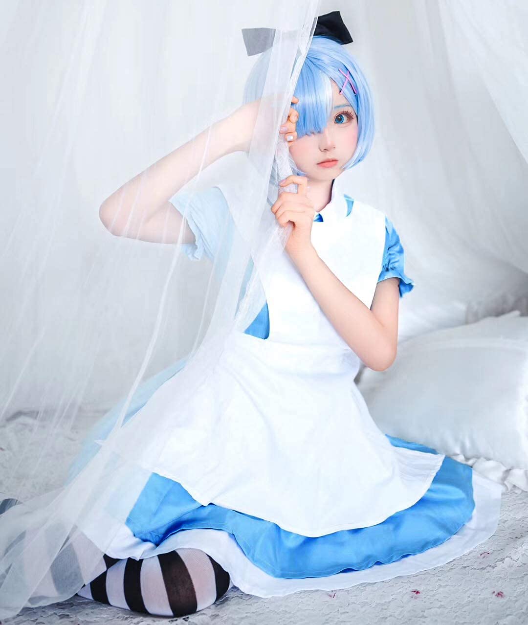 Amazon.co.jp: 衣舞cosウィッグ付き Re:ゼロから始める異世界