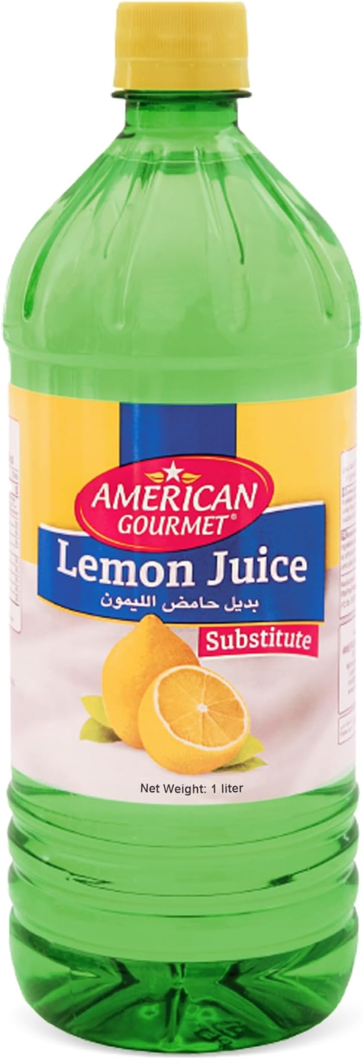 – American Gourmet Lemon Juice Substitute (1L) - A crafted to deliver a tangy and refreshing citrus flavor, offering a versatile option for recipes that call for lemon juice.