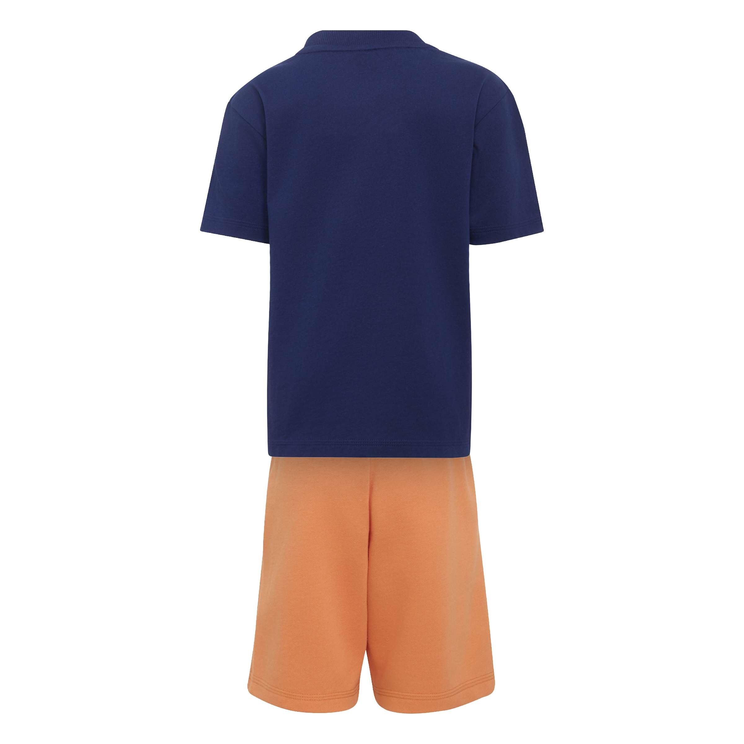 adidas Unisex Kinder Essentials Linear Logo T-shirt Set Jogginganzug