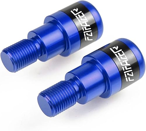 Miniatura 4 de 78" 22mm Motorcycle Handlebar Grips Ends Handle Bar Cap End Plug for Yamaha FZ1FAZER FZ-1 FZ1 FAZER 2006-2016 2015 2014 2013 (Color  Blue)