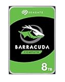 Seagate BarraCuda Internal Hard Drive 8TB SATA 6Gb/s 256MB Cache 3.5-Inch (ST8000DM004),Mechanical Hard Disk