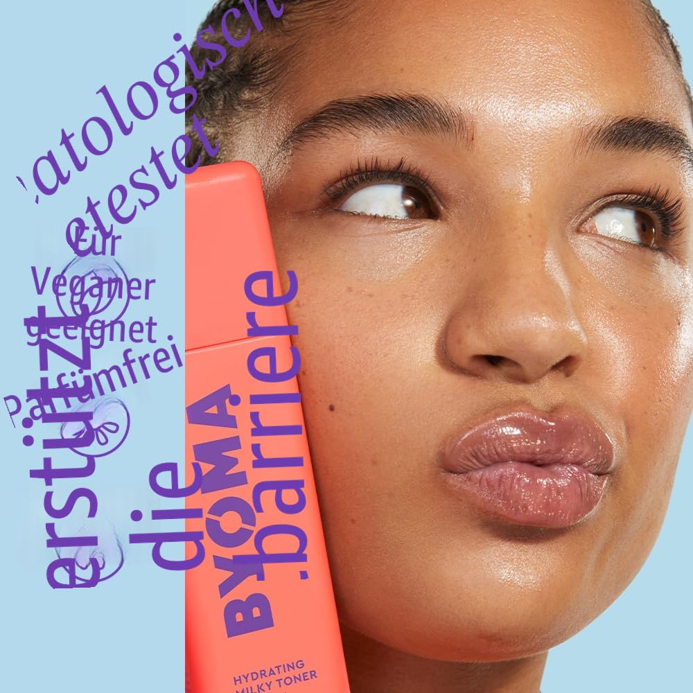 BYOMA Hydrating Milky Toner (150ml) für trockene Haut - Ultra Hydrating, Beruhigt die Haut, schließt Feuchtigkeit ein, reduziert Rötungen - Barrier Repair, Vegan