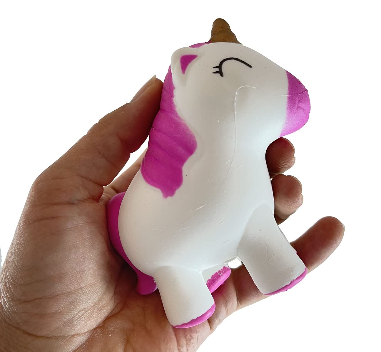 Amazon.com: 1 Unicorn Stretchy Squishy Squeeze Stress Ball Soft Doh ...