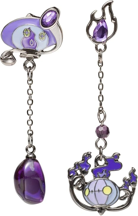 Amazon Co Jp ポケモンセンターオリジナル ピアス Shinka No Ishi ランプラー やみのいし シャンデラ おもちゃ