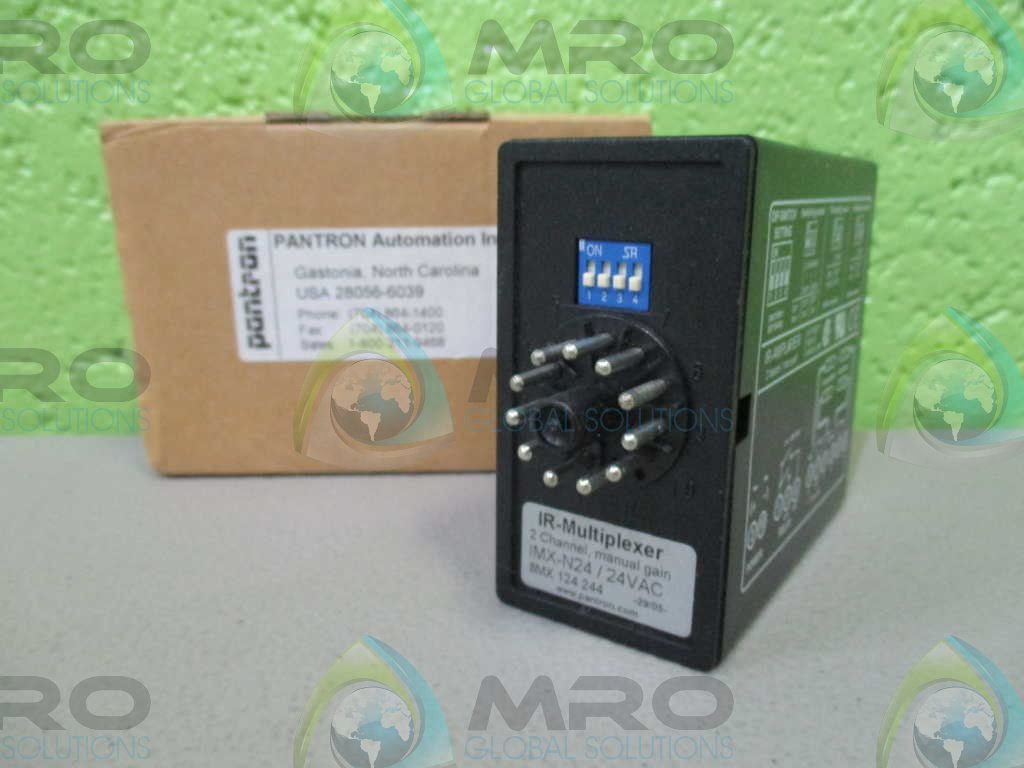 IMX-N24/24VAC 2 Channel, 24VAC, Manual Amplifier