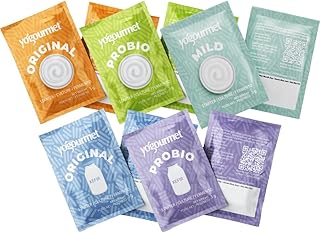 Yogourmet Variety Pack (10 Sachets) Yogurt Starter & Kefir Starter Cultures -Make Yogurt at Home - All Natural, Gluten Fre...