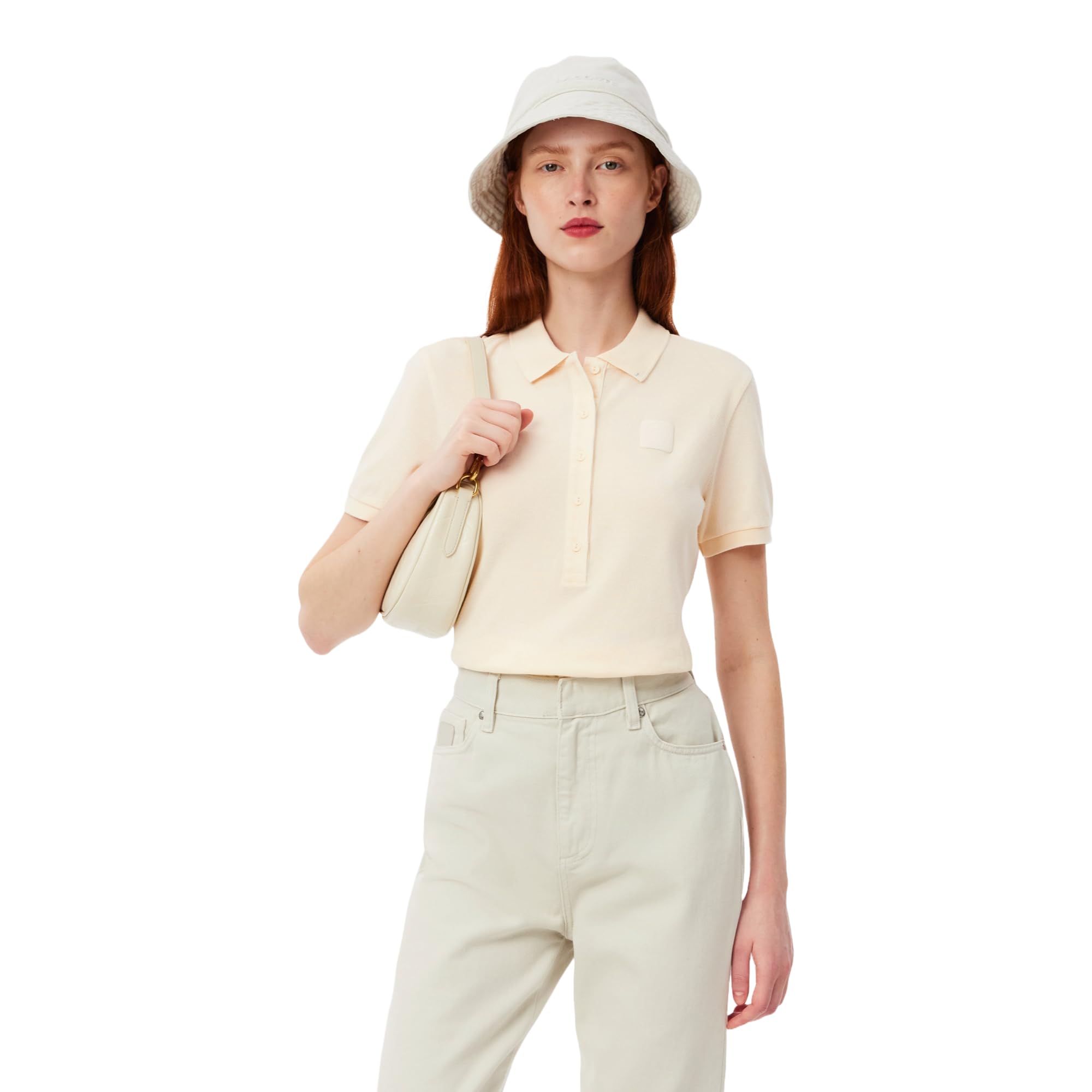 Women's Solid Slim Fit Polos-image-12
