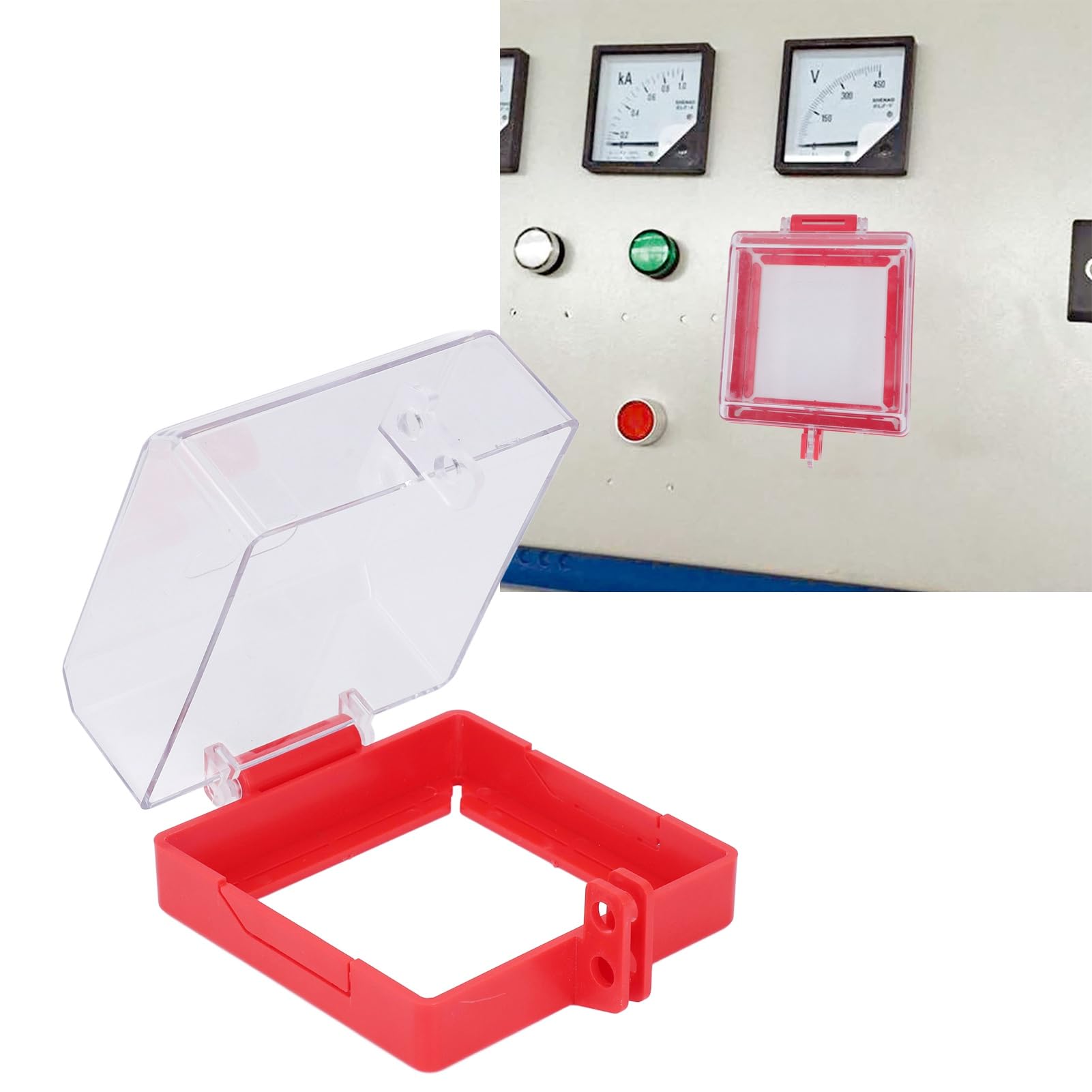 Couvercle étanche Pour Bouton De Sonnette, Couvercle De Protection Transparent Sans Fil Mural Couvercle De Protection Pour Prise 87319044