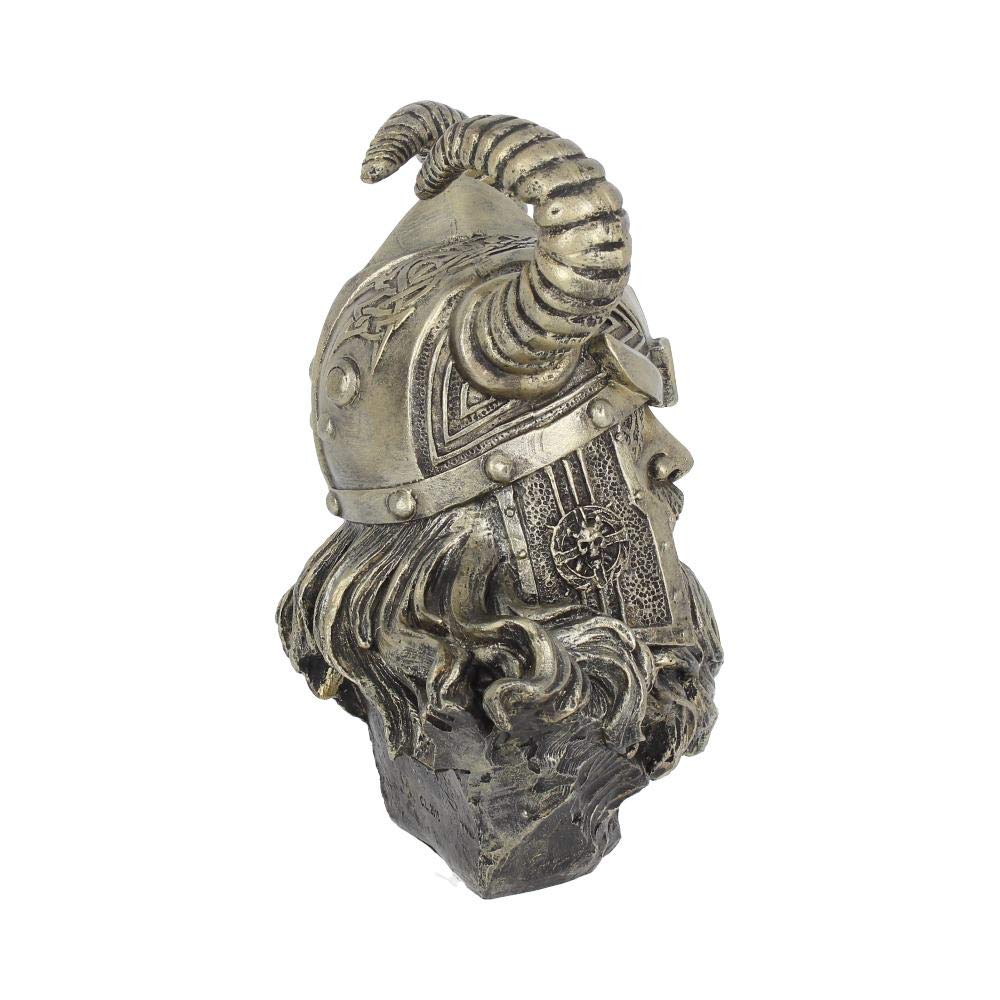 Nemesis Now Statuetta a Forma di Busto di Odino, 27 cm,