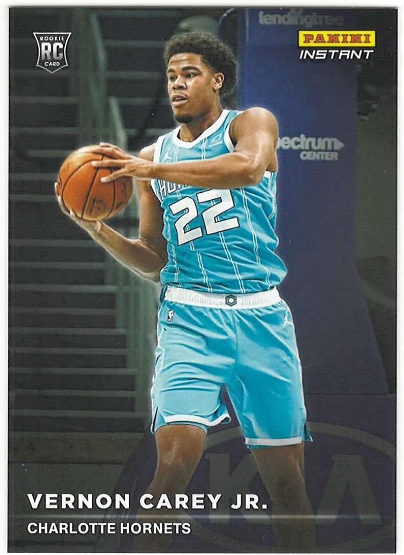 VERNON CAREY JR RC 2020-21 Panini Instant SPOTLIGHT ROOKIE /1397#RS30 HORNETS