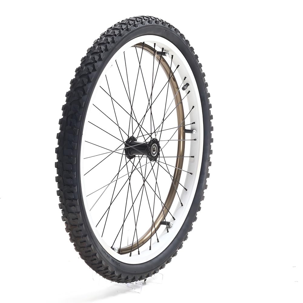 1 Par de Ruedas Traseras para Silla de Rueda de 24 pulgadas, Ruedas para Silla de Ruedas de 24 × 1.95, Repuesto para Silla de Ruedas Deportiva, Inflables Neumáticos