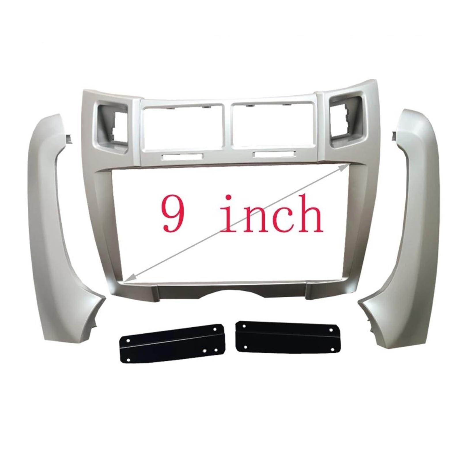 Moldura autorradio Para Toyota Para Yaris XP90 Para Vitz