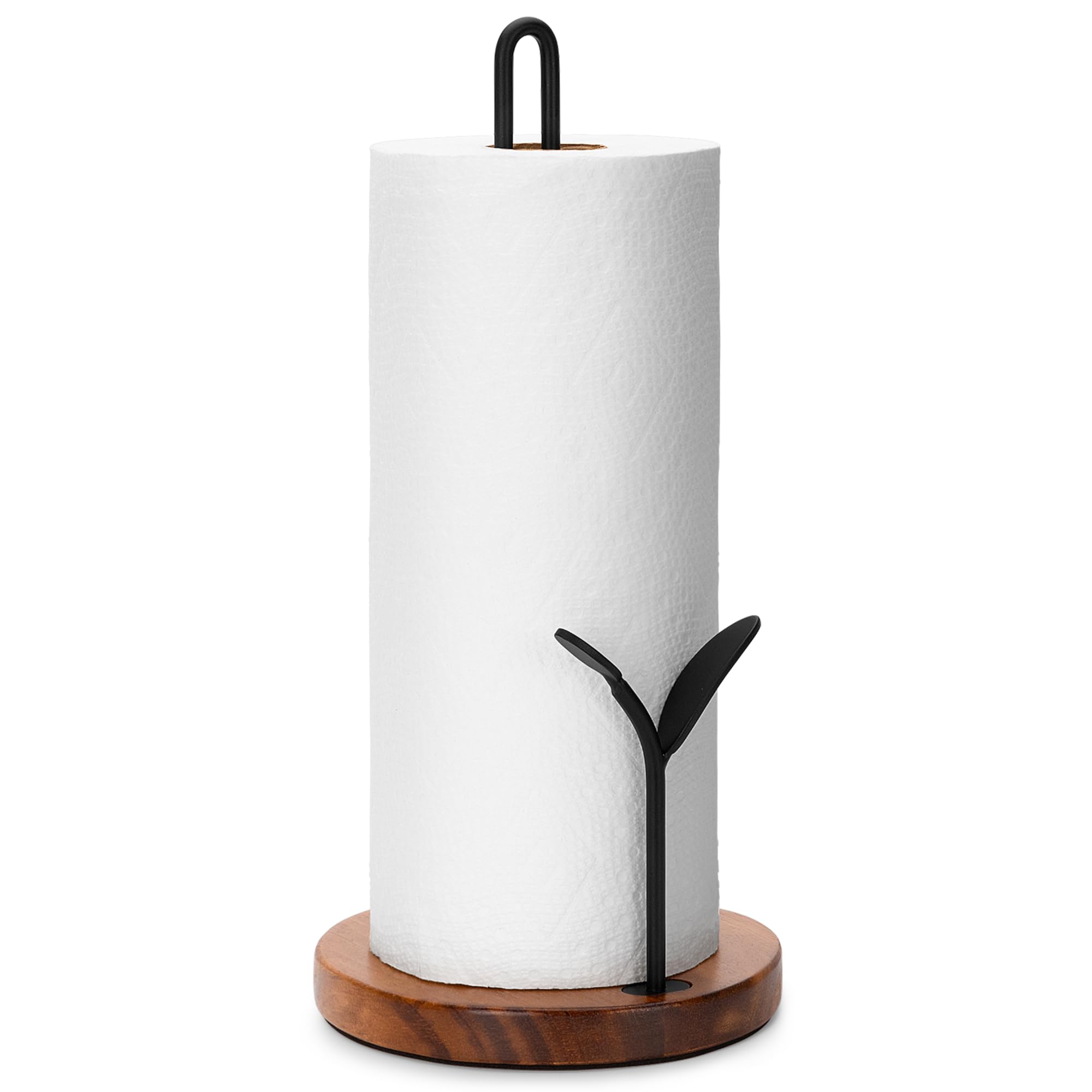 SUNNEKO Leaf-Shaped Wood Base