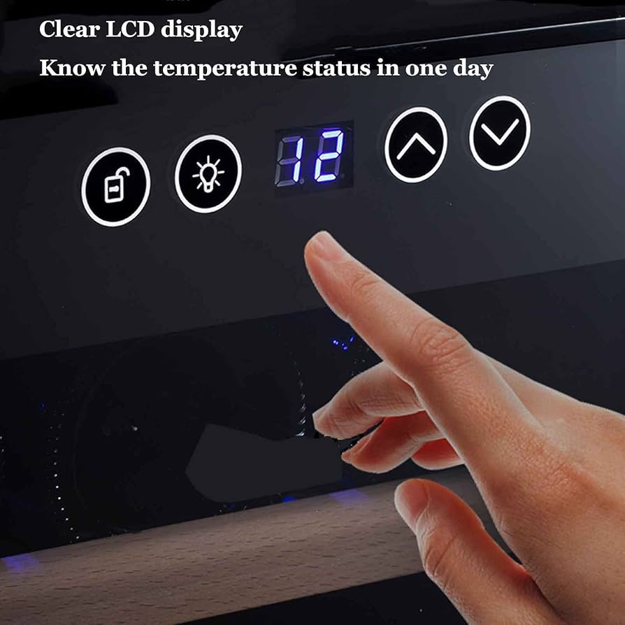 33 Bottle Dual Zone Wine Cooler Refrigerator Ivation, 41 OFF