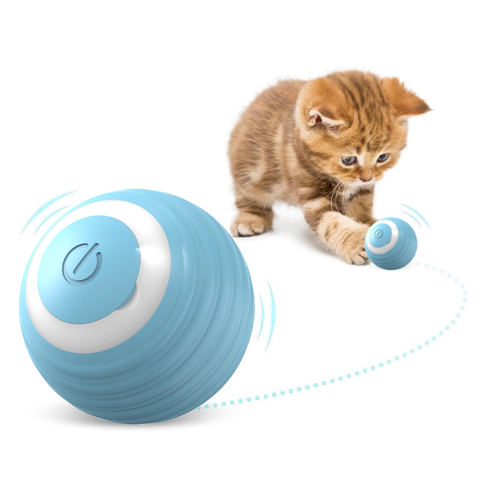 See full amazon price history chart for Crmanedy Interactive Cat Toy Ball-2pcs Automatic Cat Toy, Smart Ball cat Toy for Indoor Cat Kitten,cat Toys Gift for Your Kitty (Blue) Crmanedy Interactive Cat Toy Ball-2pcs Automatic Cat Toy, Smart Ball cat Toy for Indoor Cat Kitten,cat Toys Gift for Your Kitty (Blue) (B0CQNV12Y7) Amazon Price History, Amazon Price Tracker