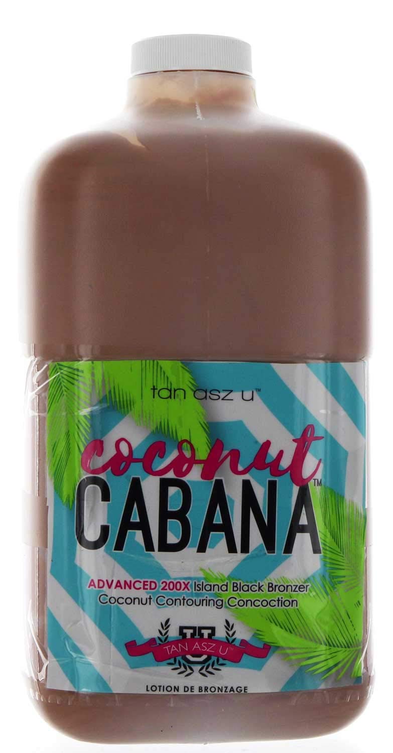 Coconut Cabana Tanning Lotion with 200X Black Bronzer
