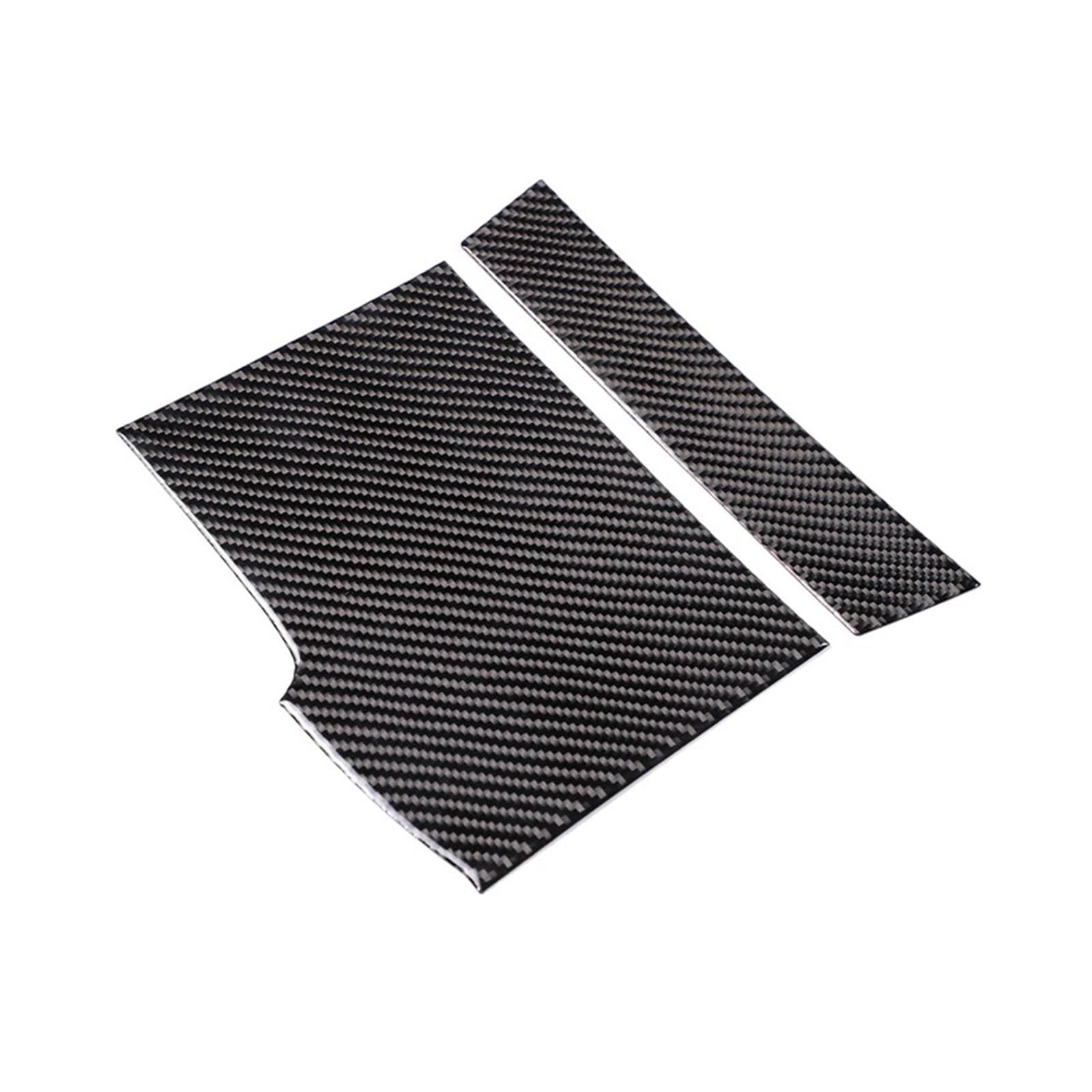 Car Accessory for BMW 5 Series G30 G38 2018 2019 2020 2021 2022 Car Center Storage Box Panel Decorative Sticker Interior Accessories 2 Pieces Interior Mouldings