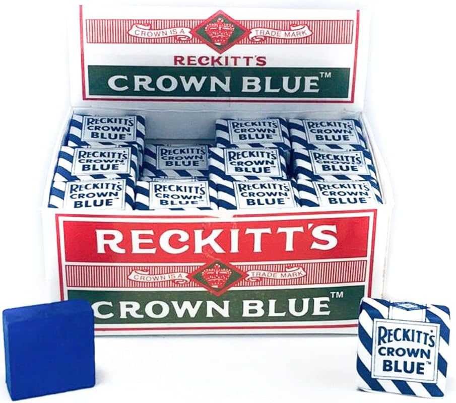 Reckitts Crown Blue Squares Box of 48 Squares by Reckitts