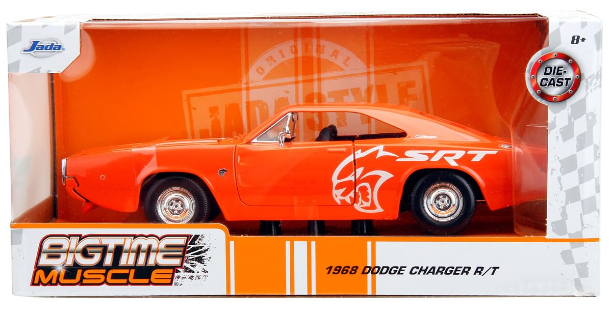 Amazon | Jada Toys BIGTIME MUSCLE 1/24 1968 ダッジ チャージャー